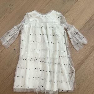 Nordstrom | Tiered Tulle Polka Dot Dress | Girls Size 8 | wore 1 time